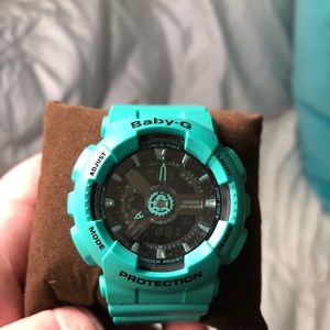 Baby G blue watch